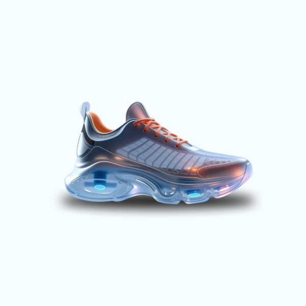 Detailed 3D sneaker design by Runnix 3D with a focus on comfort, customization, and sustainability.