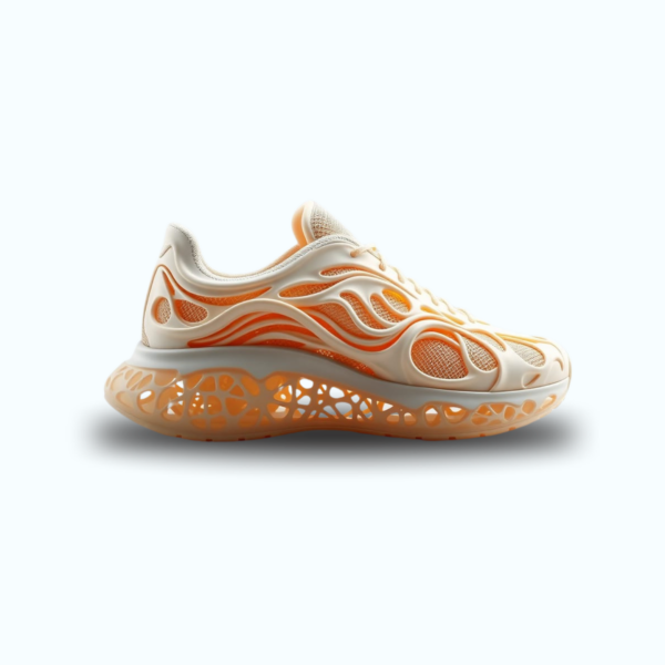 Detailed Sneakercraft 3D sneaker design by Runnix 3D, featuring futuristic elements and eco-friendly materials.